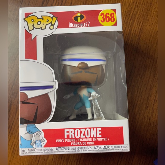 #368 Funko pop Frozone from incredibles 2 vinyl figurine - Picture 4 of 5